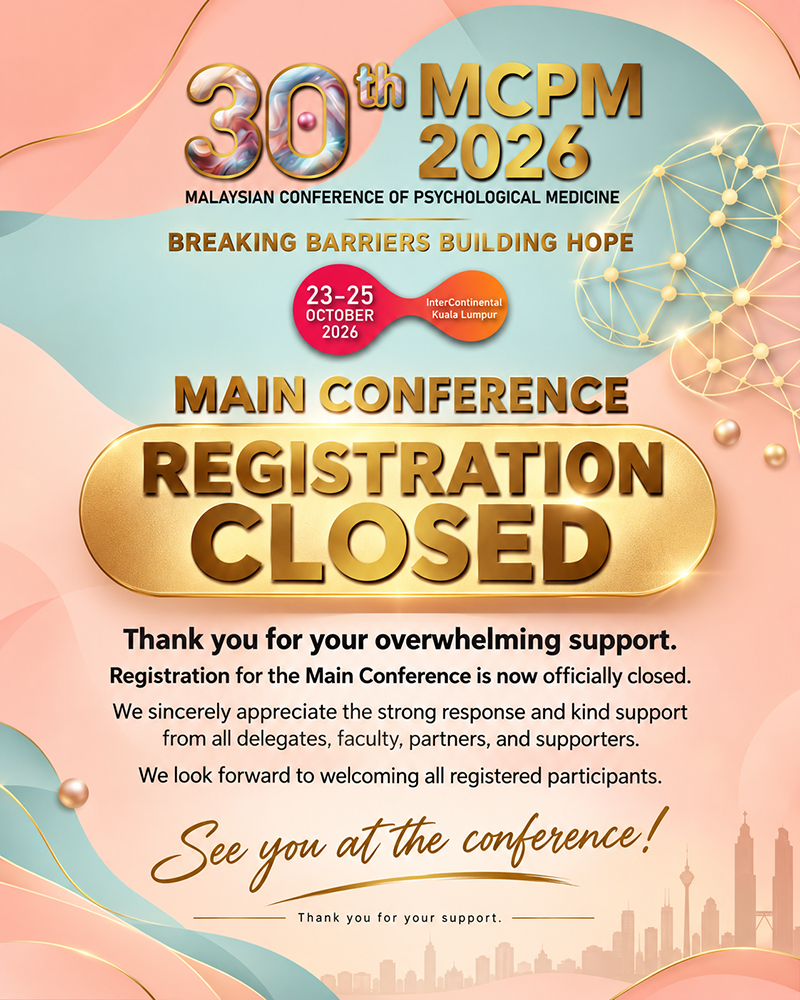 MCPM 2026 registration is closed